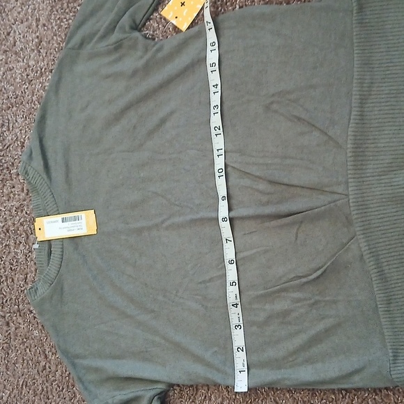 Rumi + Ryder green sweater shirt size 12-14 (small) - Picture 13 of 15